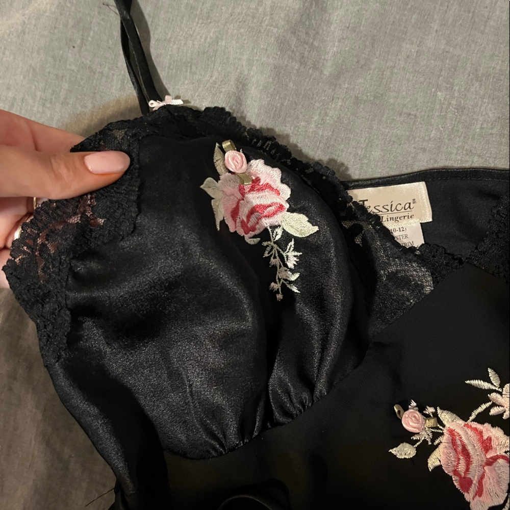 Dainty Lingerie Top/Mini Dress